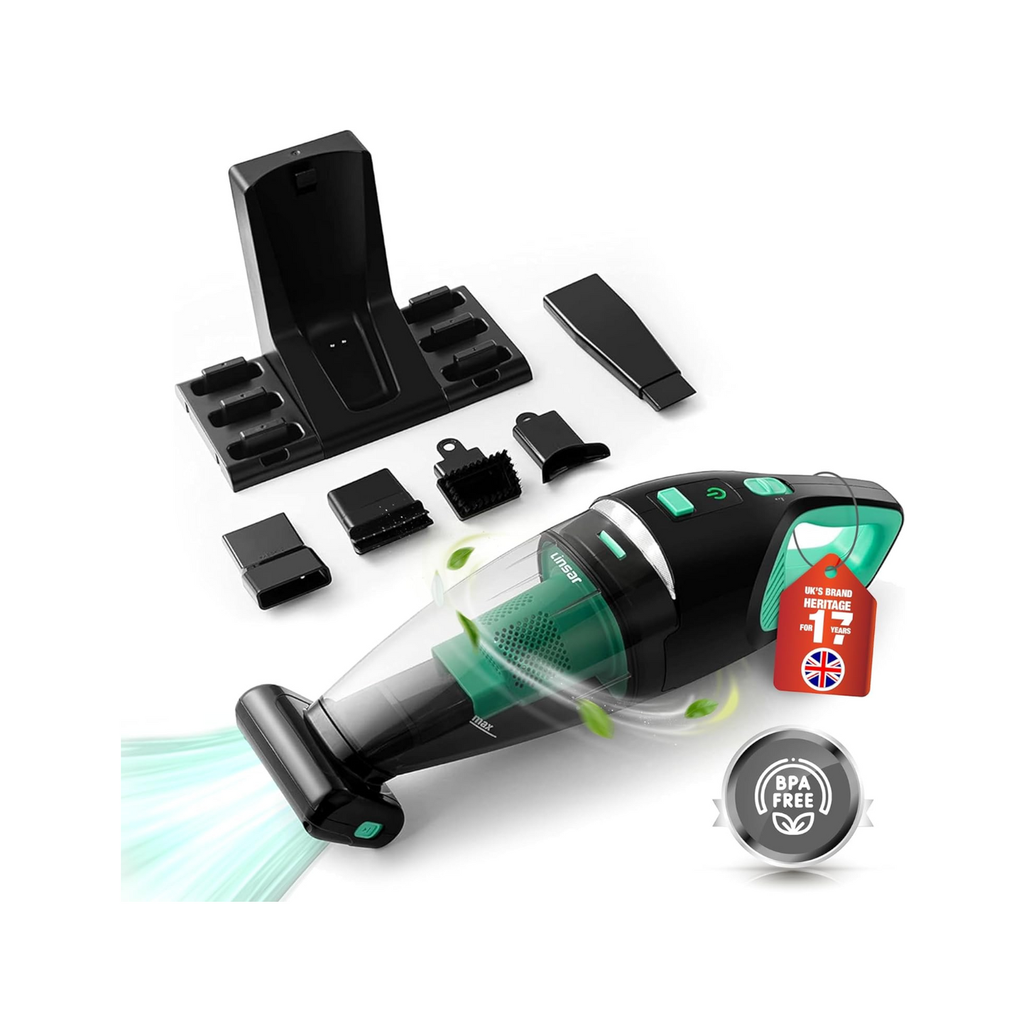 Linsar brand handheld vacuum cleaner