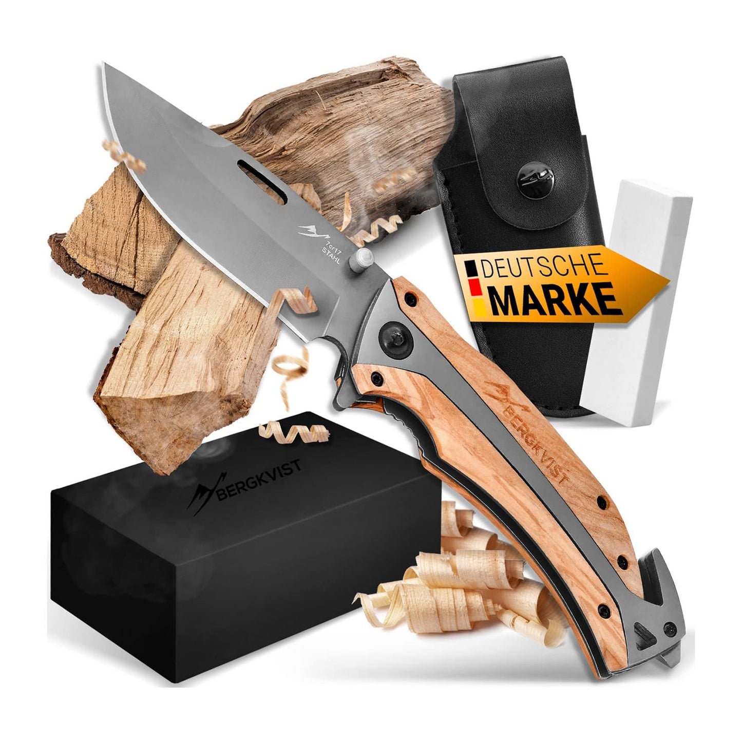 K29 one-hand knife Titanium Outdoor from Bergkvist