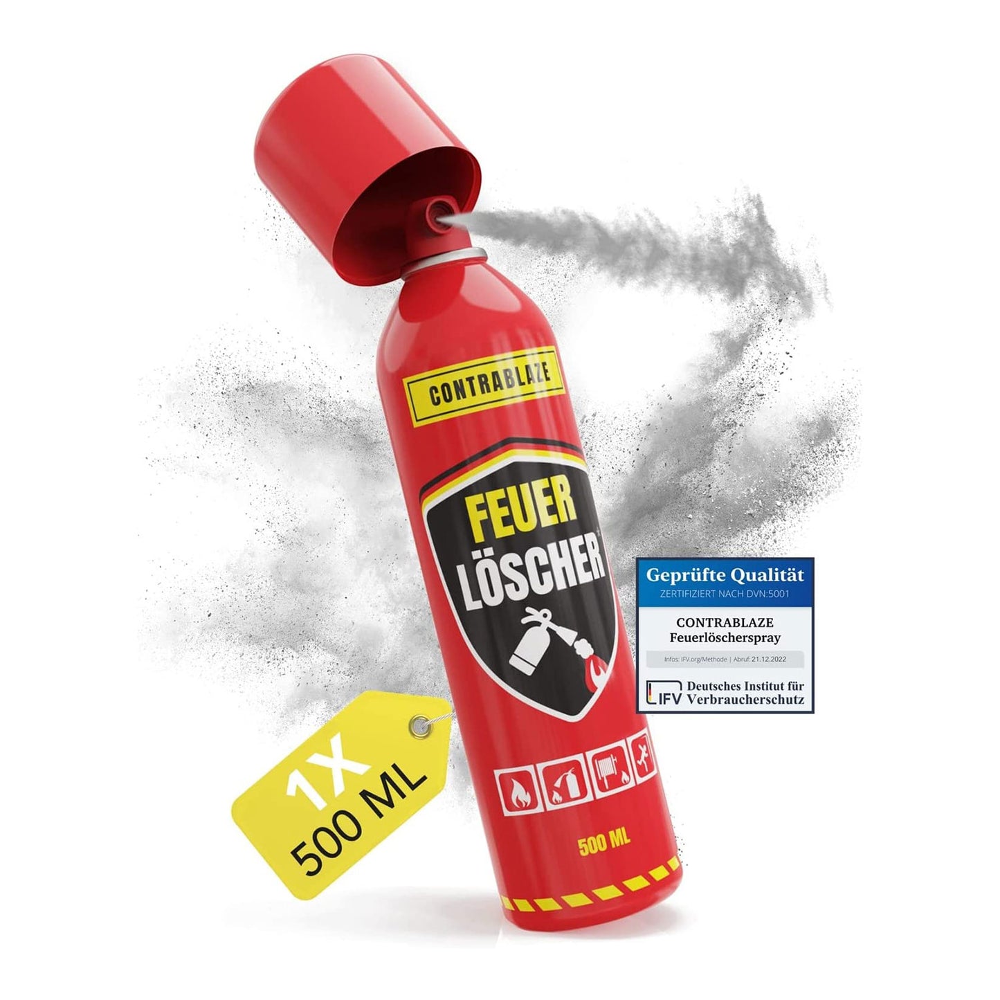 Contrablaze fire extinguisher