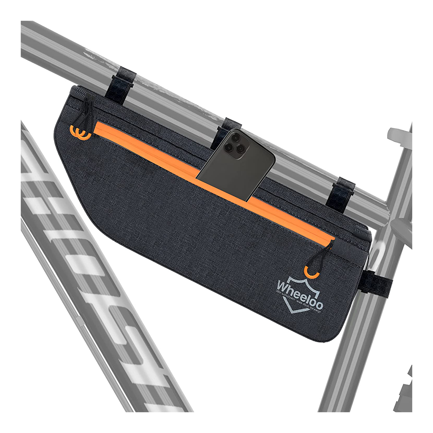 Bicycle frame bag from the Wheeloo brand